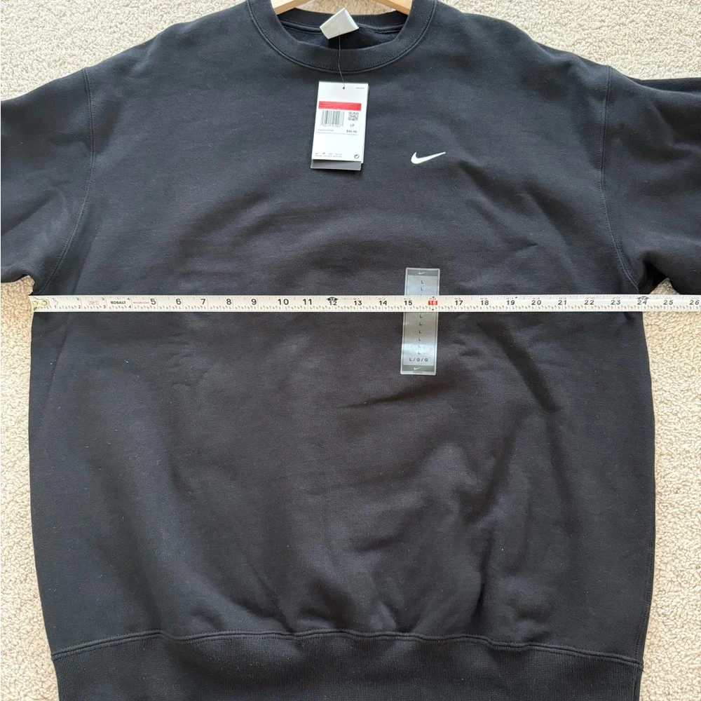 NWT Nike Men's Crewneck Sweater - Black - Picture 5 of 7